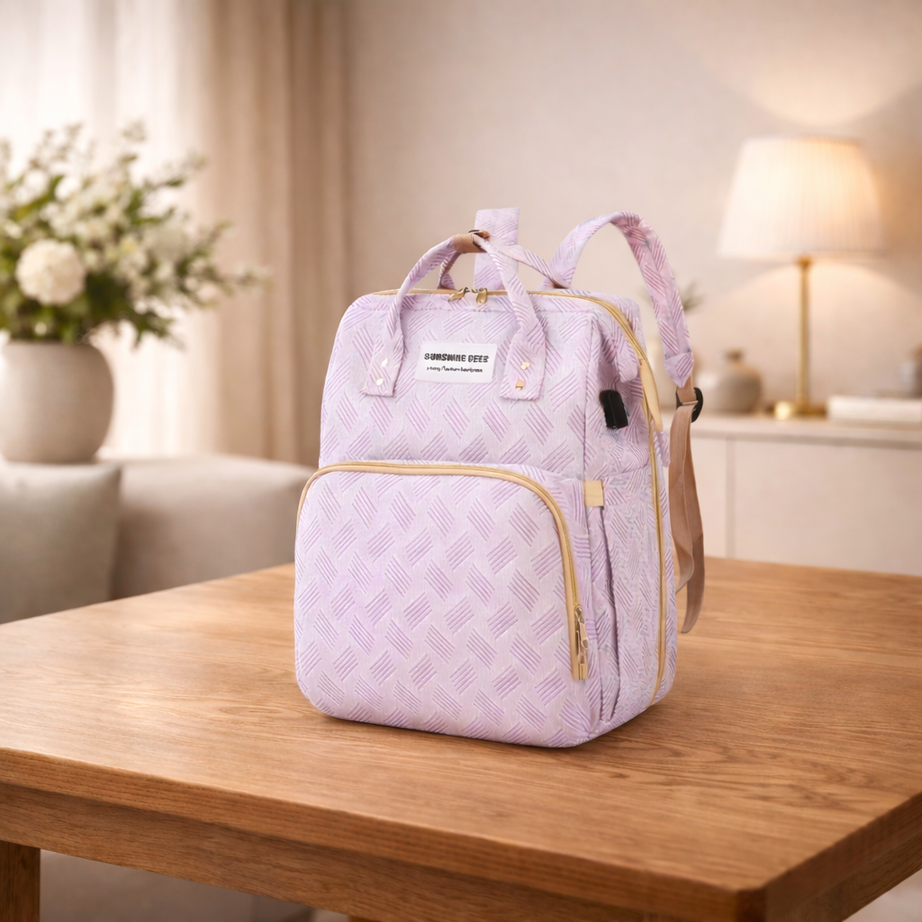 Sac à dos à langer 3-en-1 premium