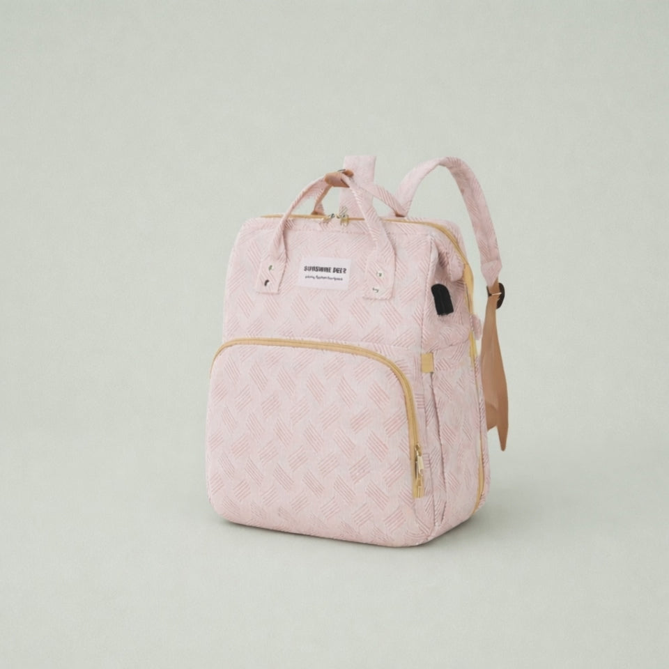 Sac à dos à langer 3-en-1 premium